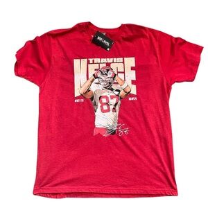 NFL Kansas City Chiefs Travis Kelce Heart tee